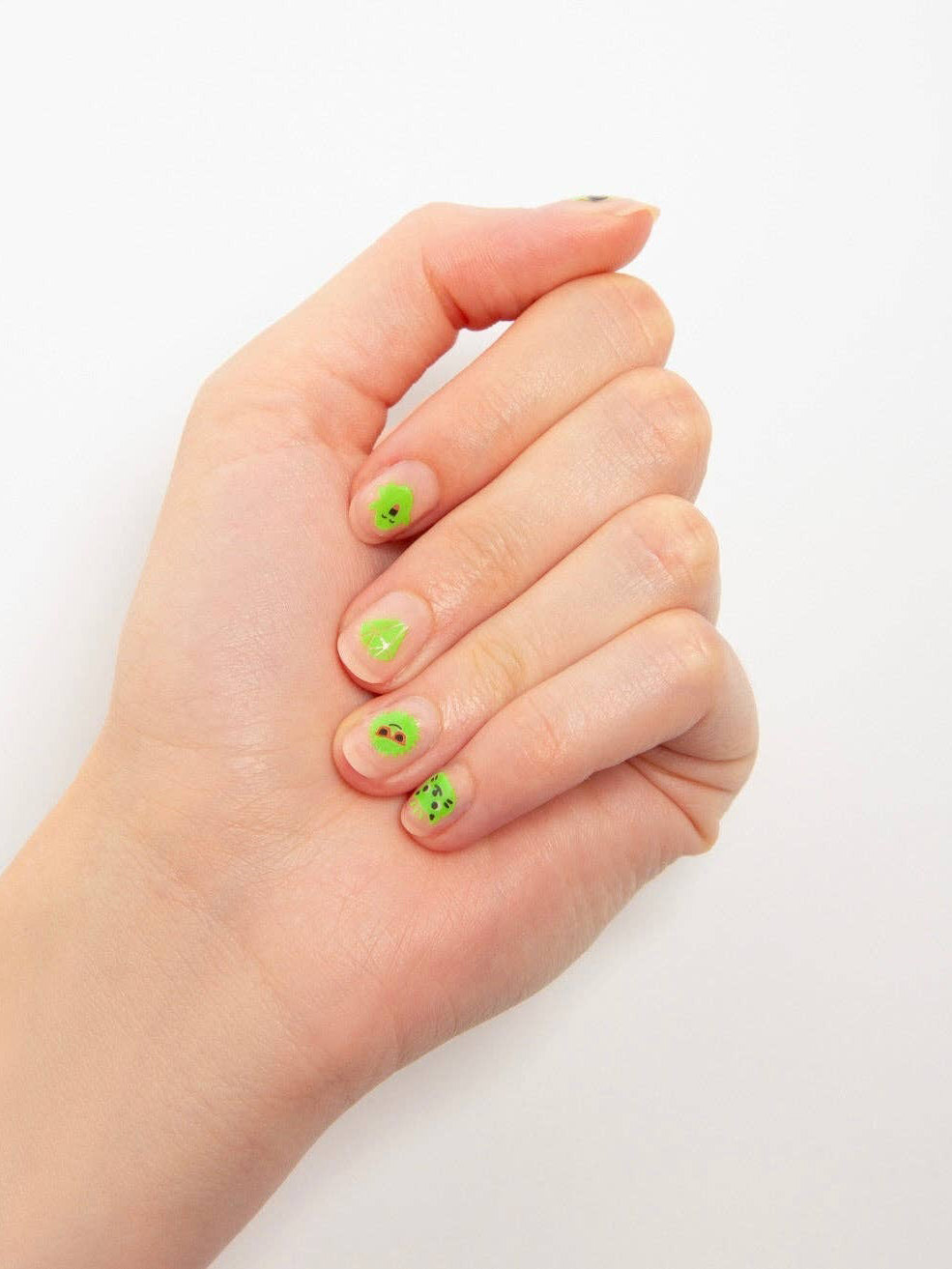 Glow Party Kids Nail Stickers