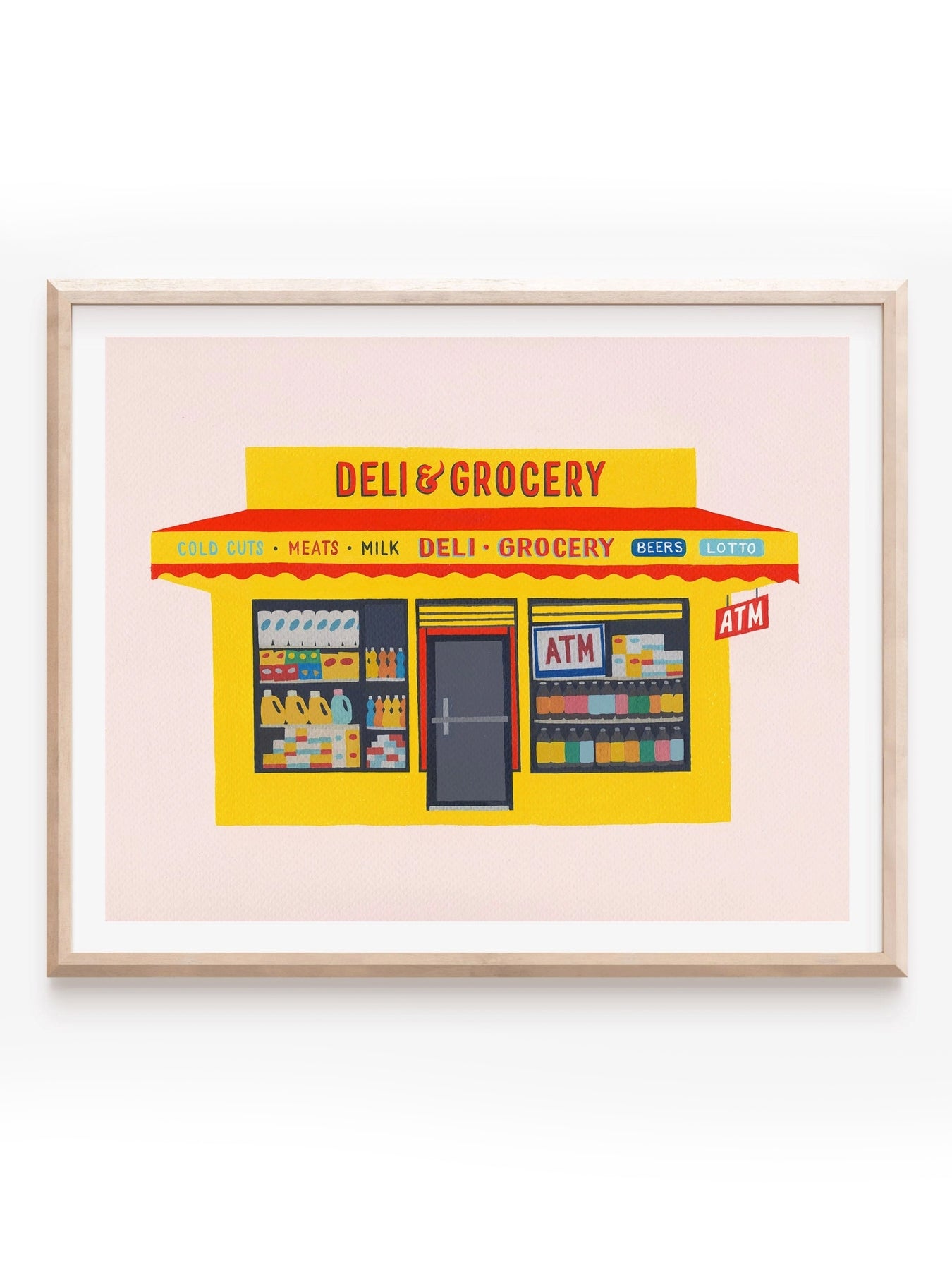 NYC Bodega 8x10 Art Print