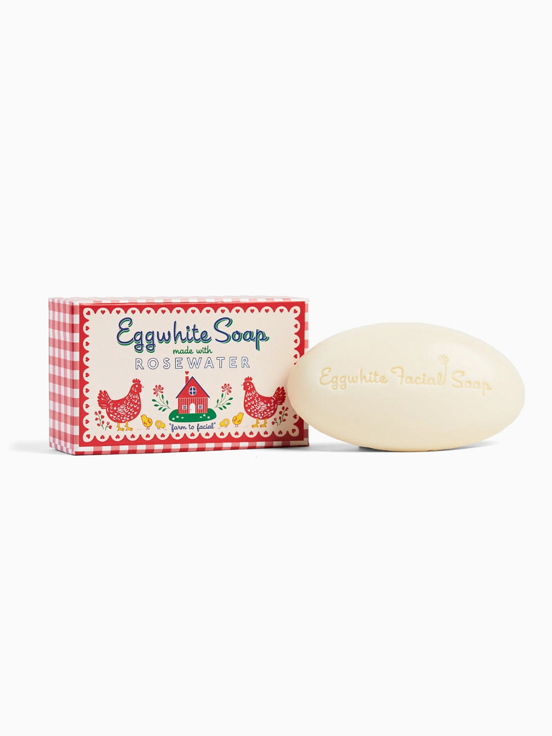 Eggwhite & Rosewater Facial Soap
