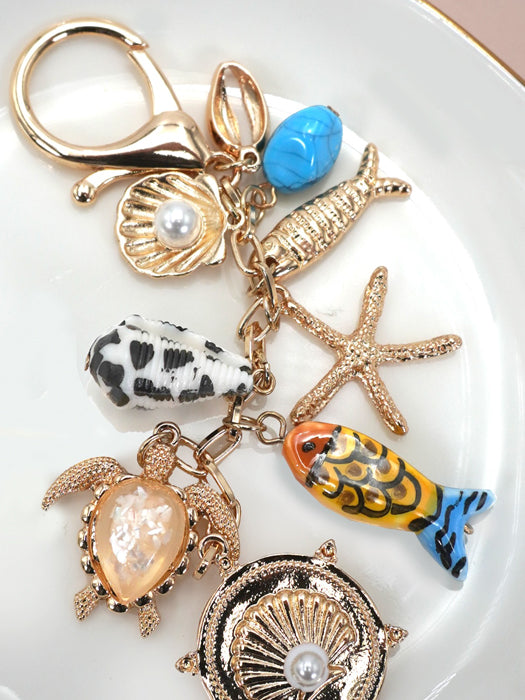 Oceanside Bag Charm