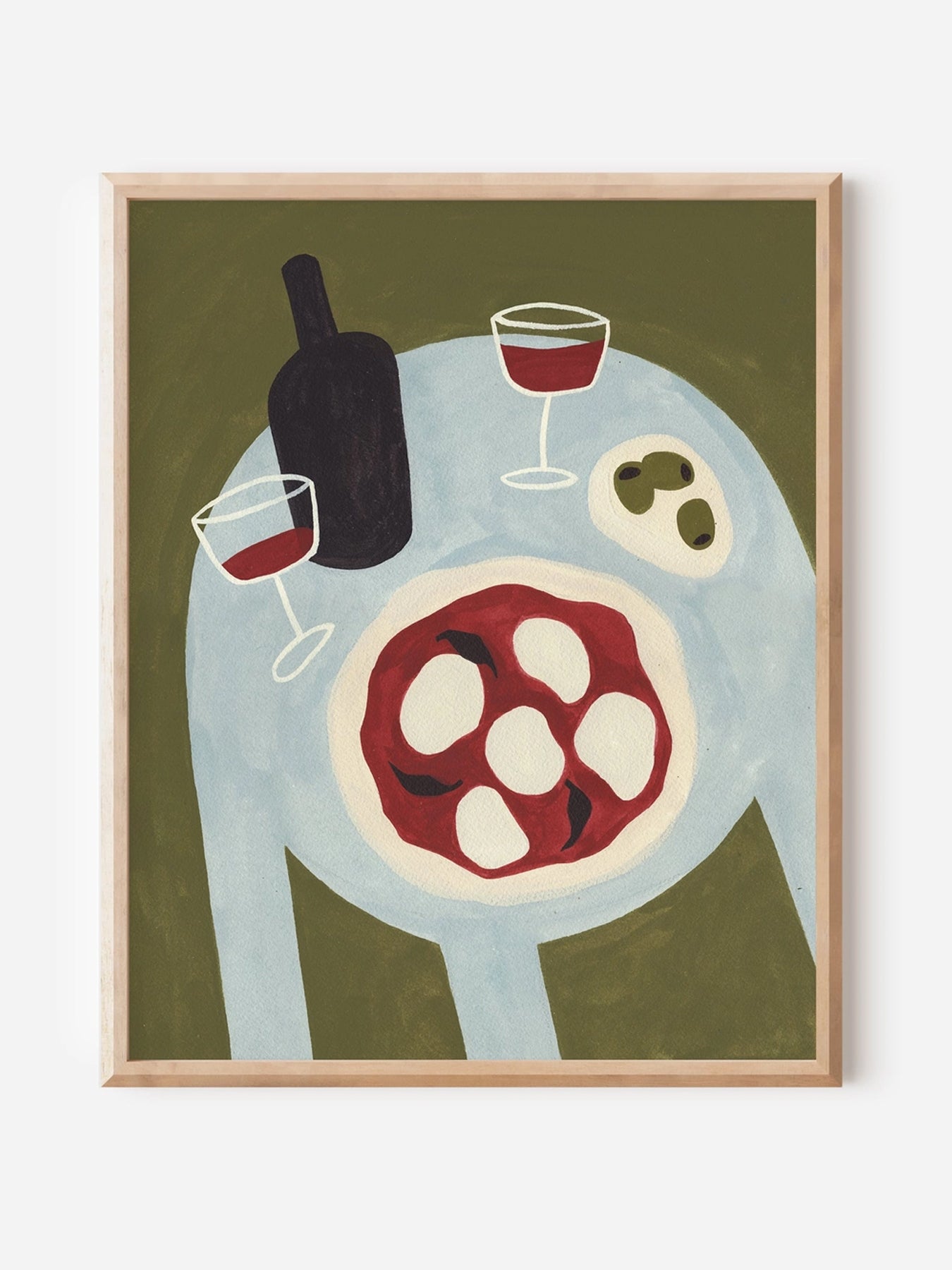 Pizza 8x10 Art Print