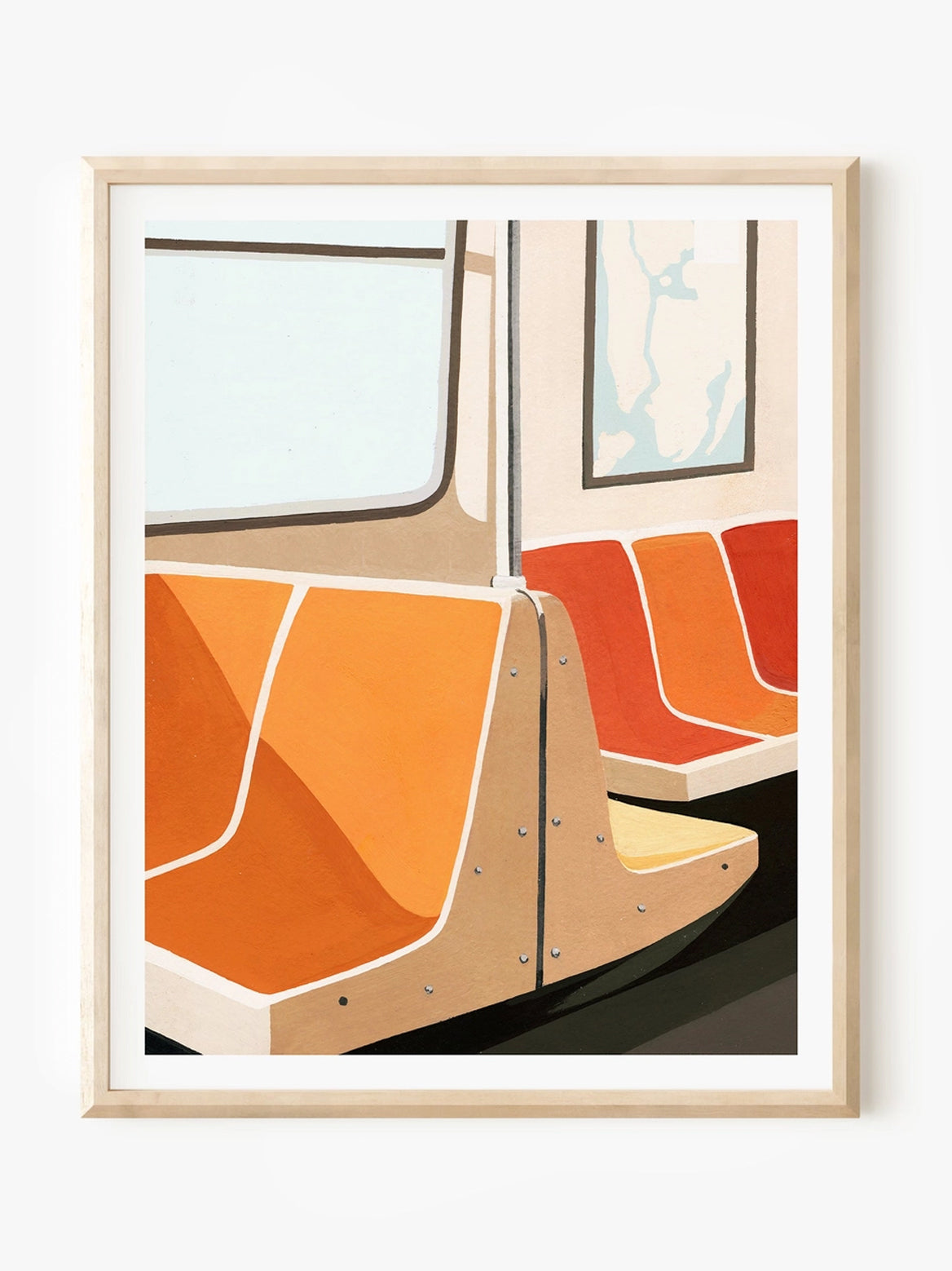 Subway 8x10 Art Print