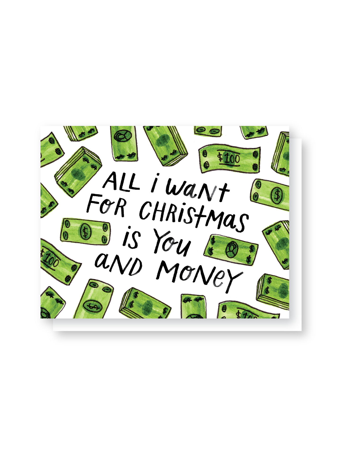 christmas money card