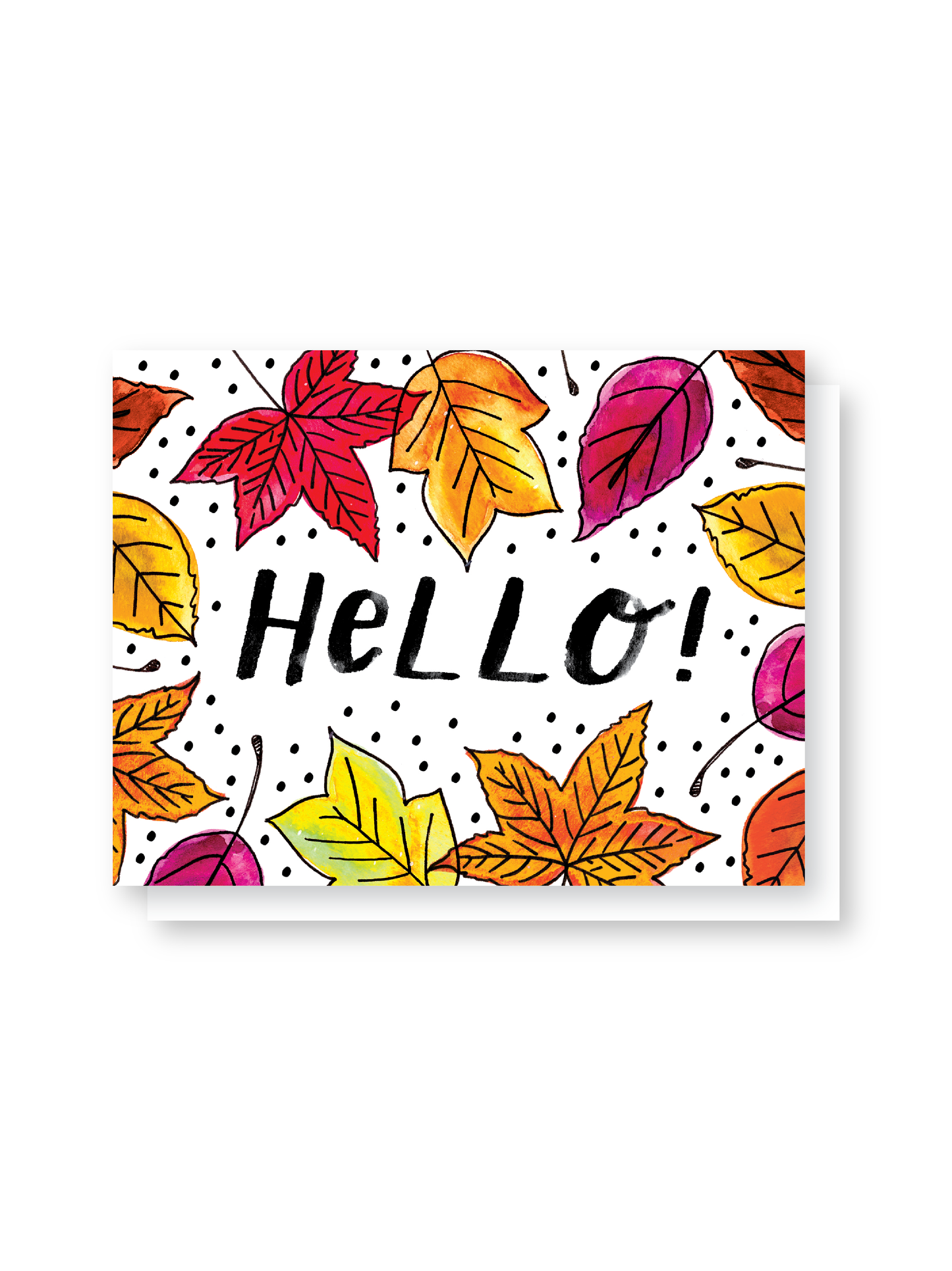 hello fall card