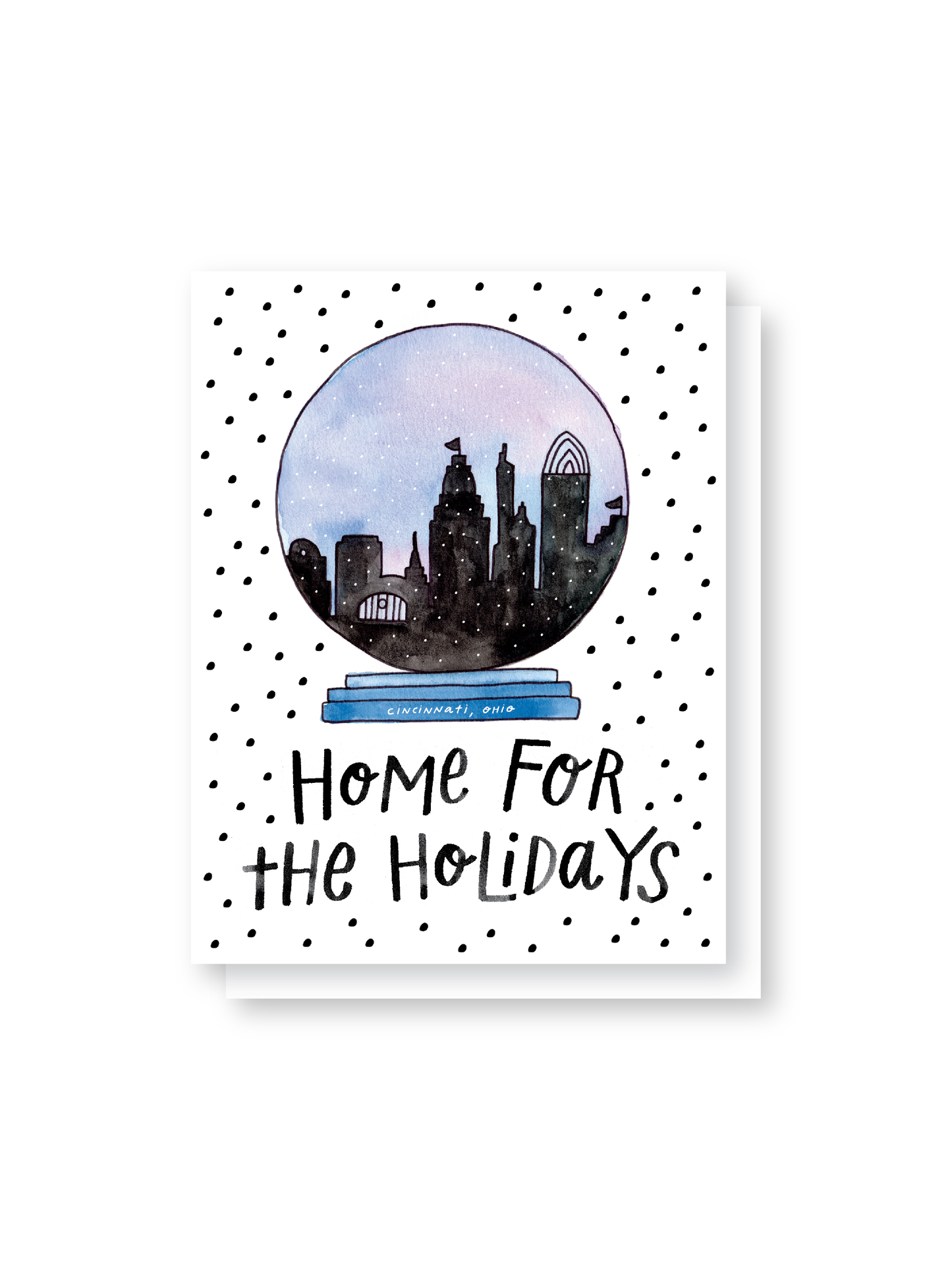 cincinnati home for the holidays card