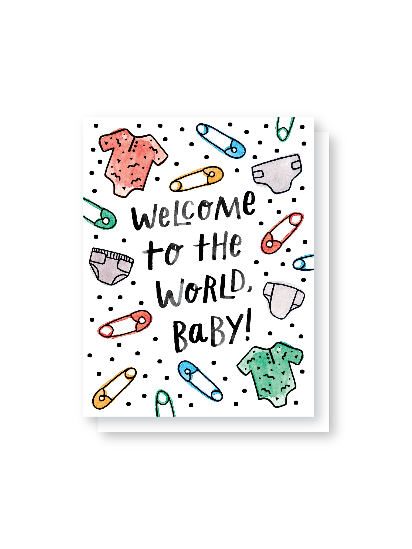 welcome baby card