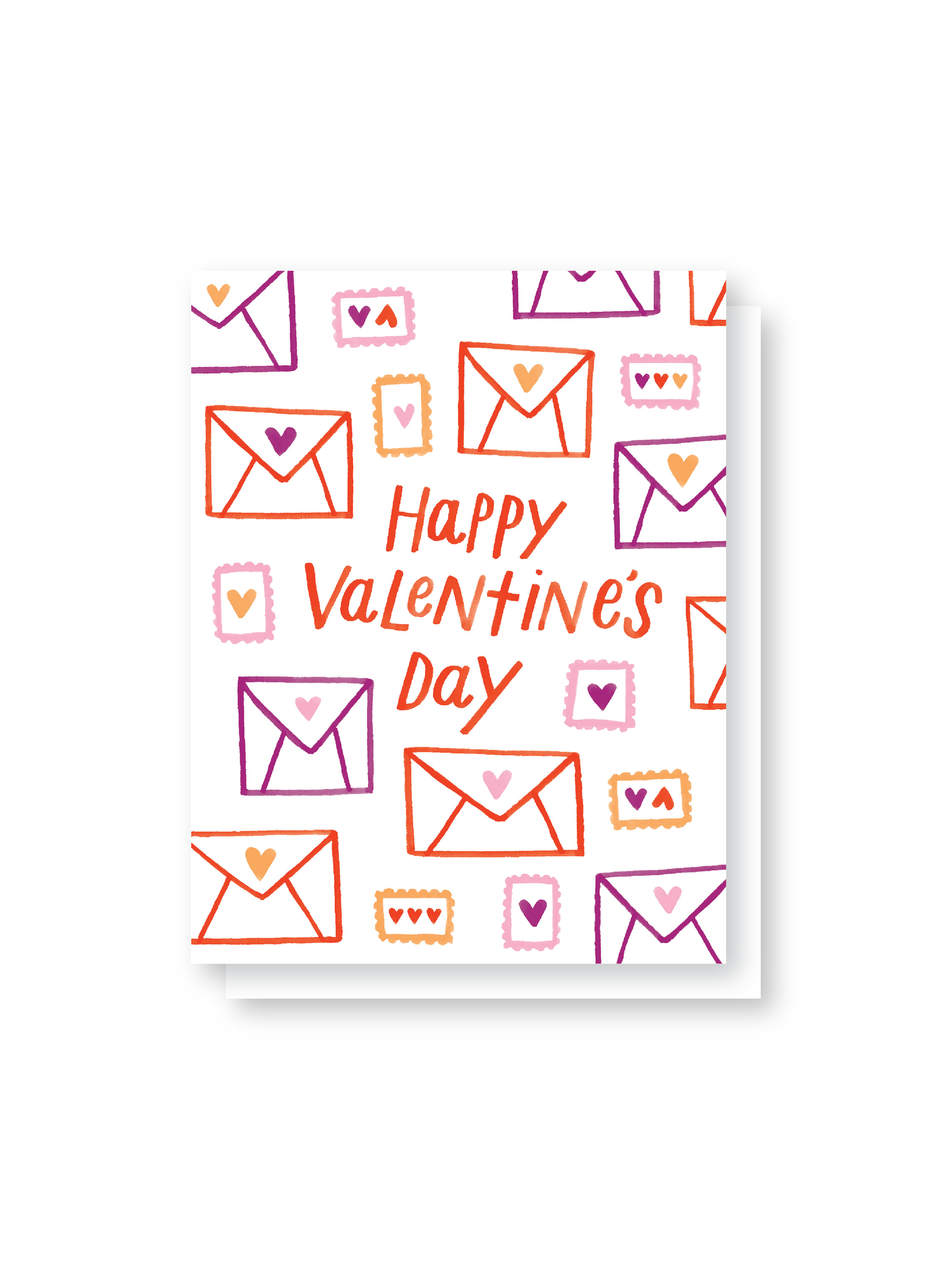valentine's day love letters card