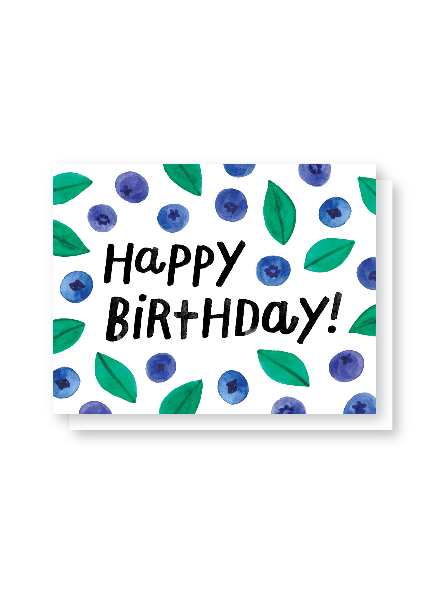 birthday blueberries card