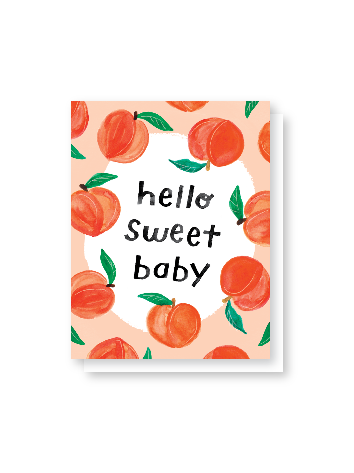 hello sweet baby card