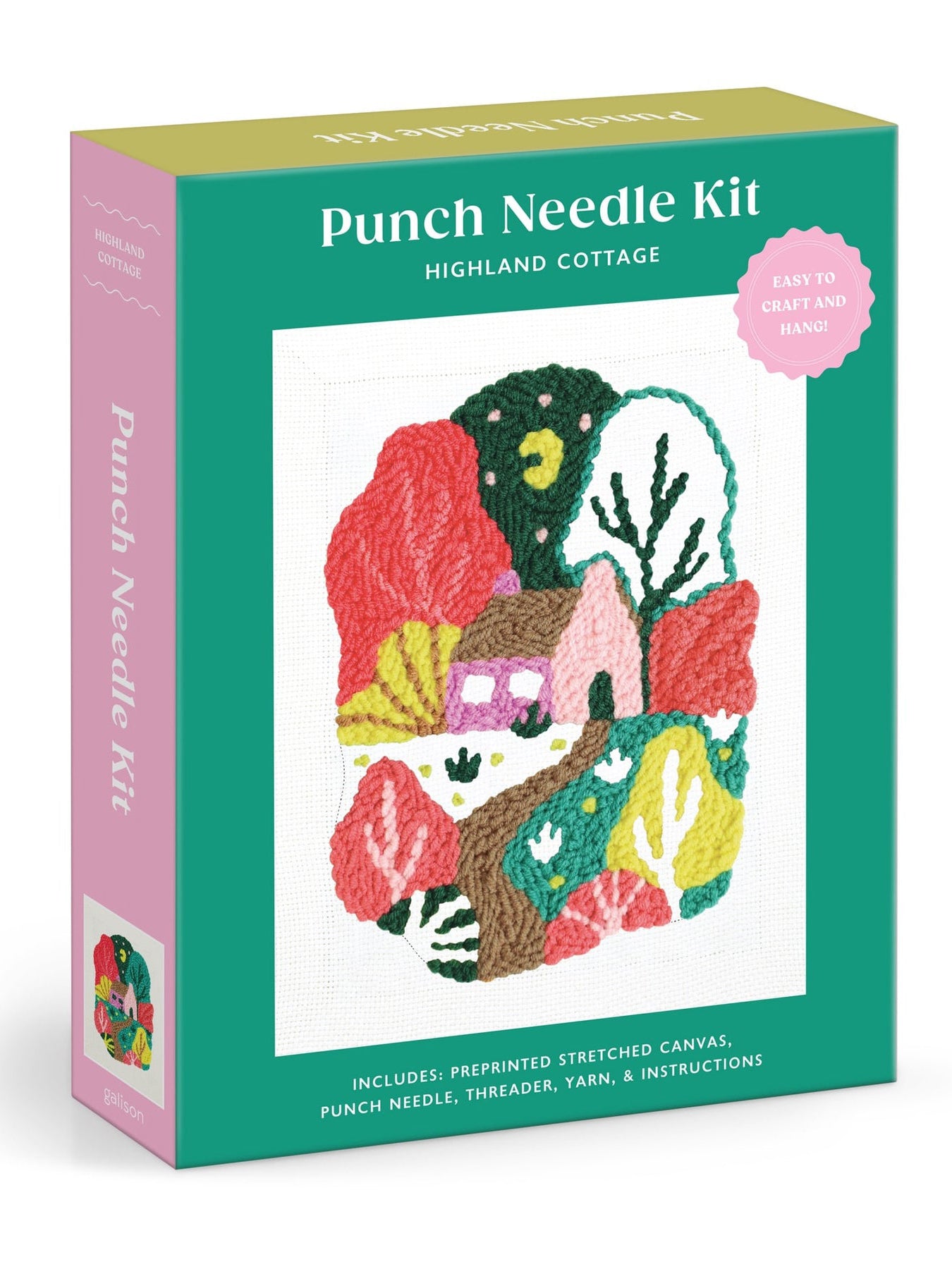 Highland Cottage Punch Needle Kit