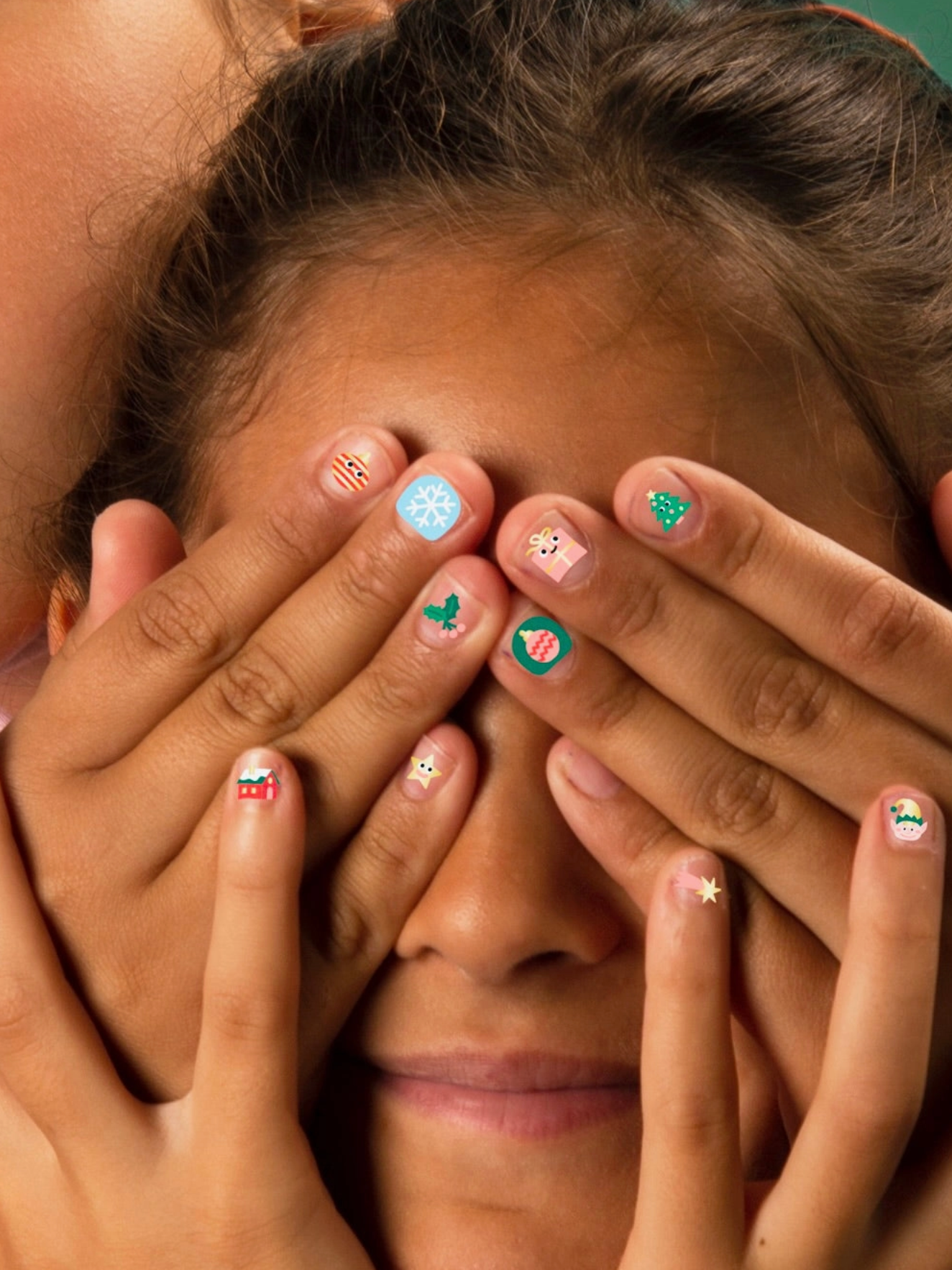 ho ho ho kids nail stickers