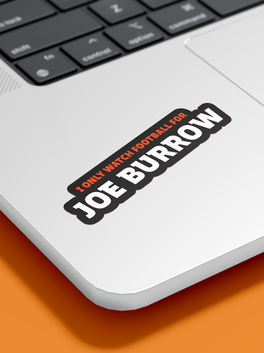 Joe Burrow Football Sticker