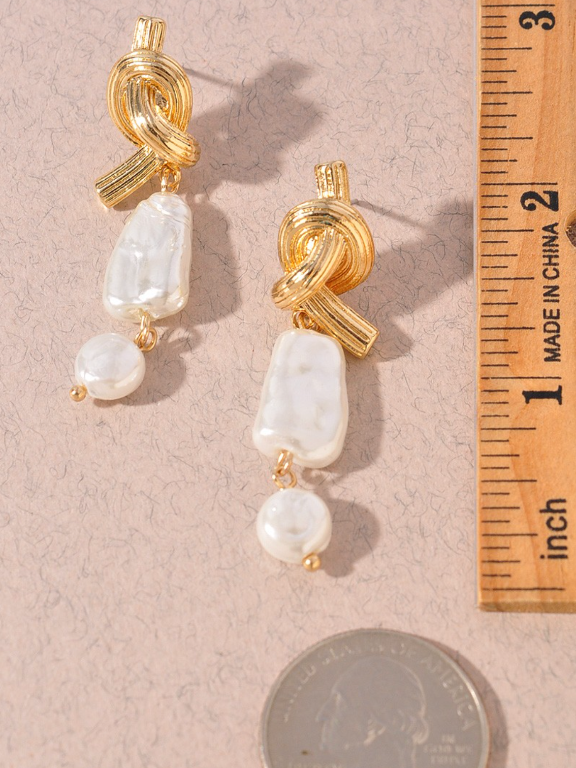 josephine pearl drop earrings