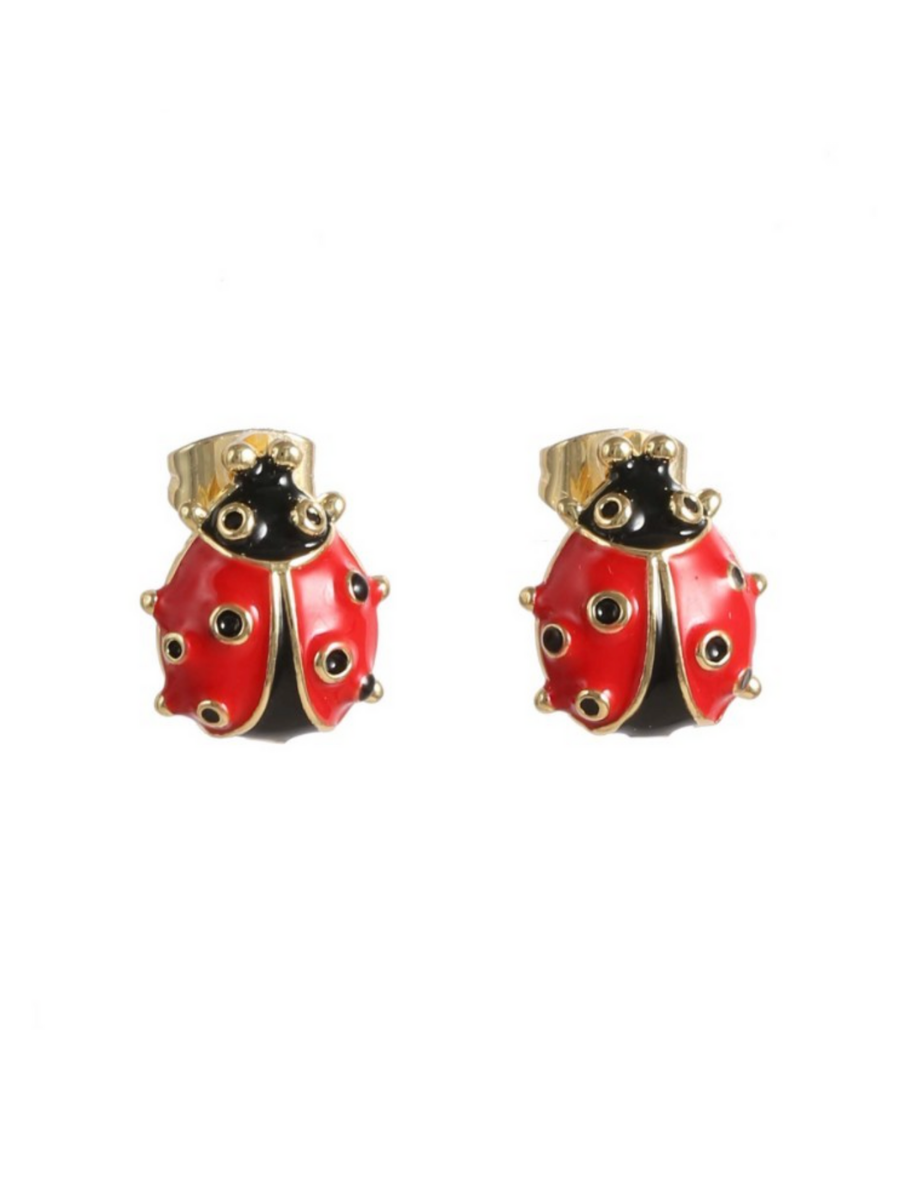 ladybug studs