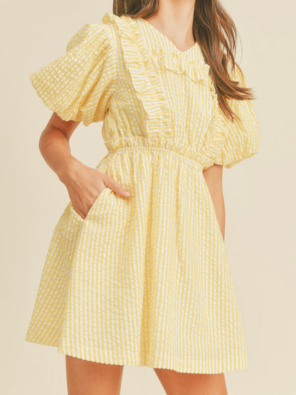 Lemonade Stripe Dress