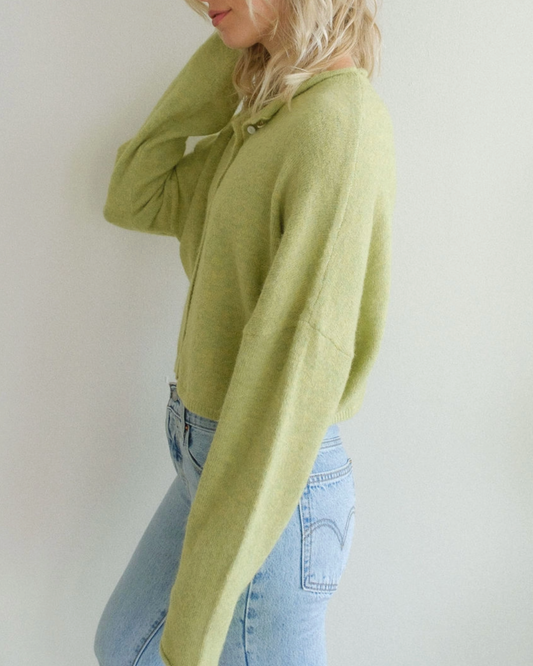 lemongrass piper cardigan