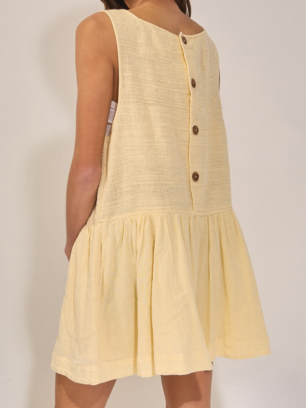 mabel drop waist mini dress