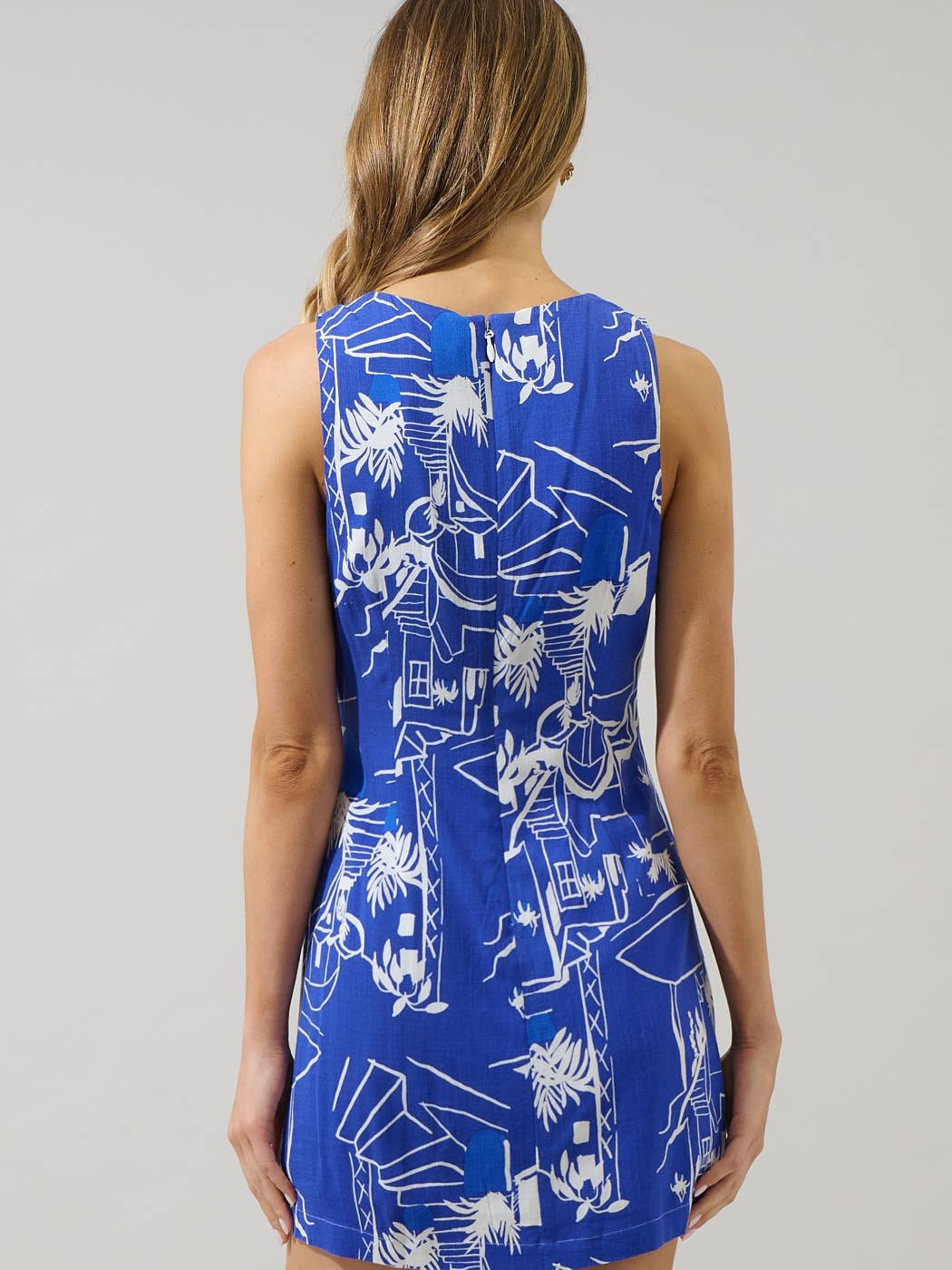 Mims Town Janis Wrap Mini Dress