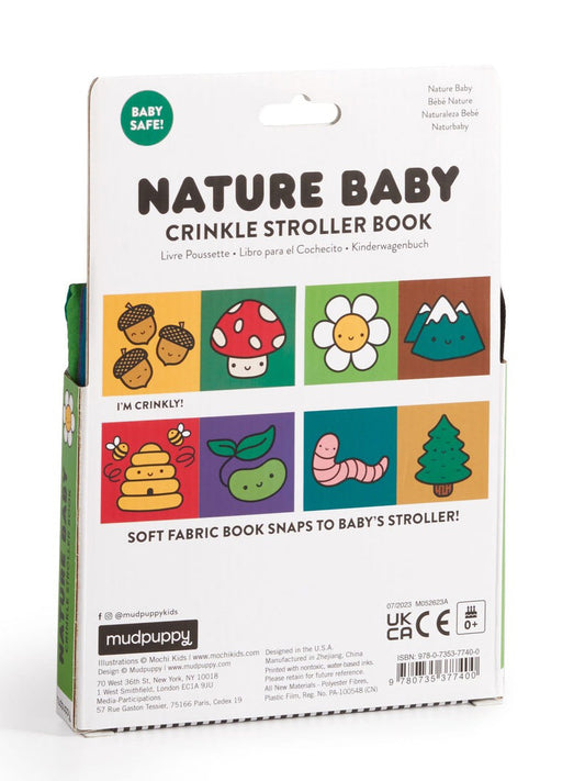 Nature Baby Crinkle Stroller Book