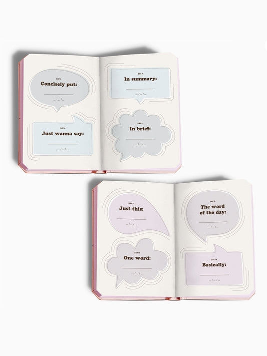 one word a day journal