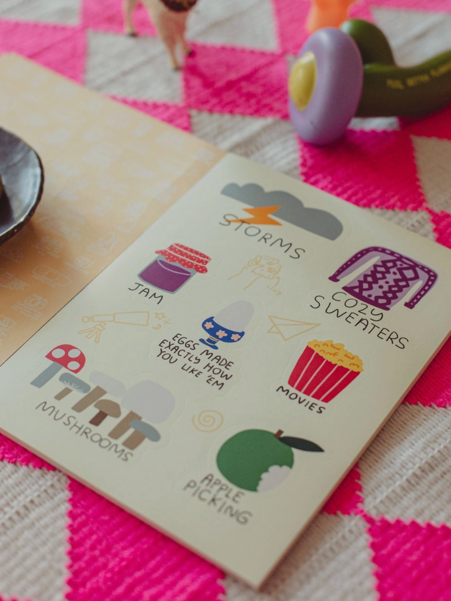 only good things sticker book