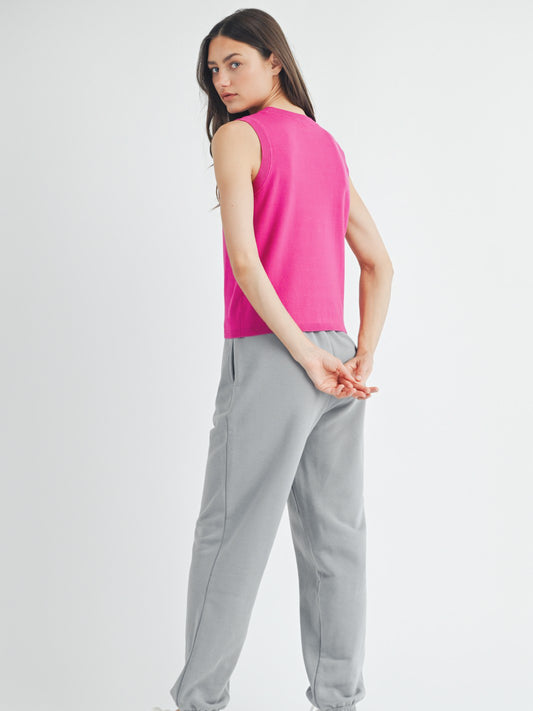 Orchid Sweater Tank