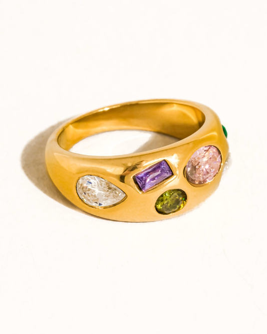 orlume 18k gold-plated ring