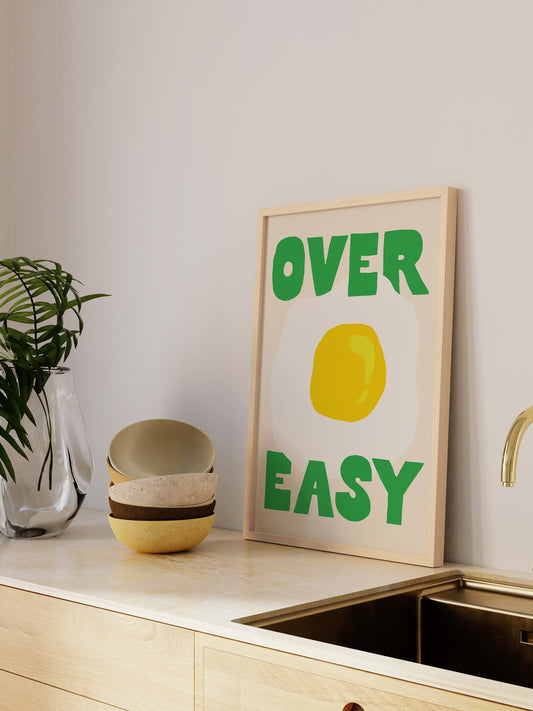 Over Easy Print 8x10