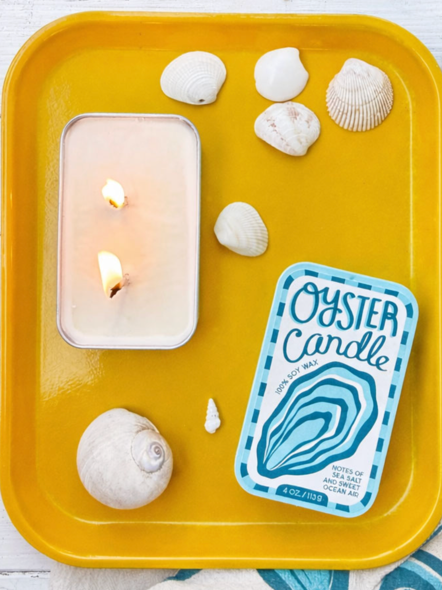 oyster soy candle