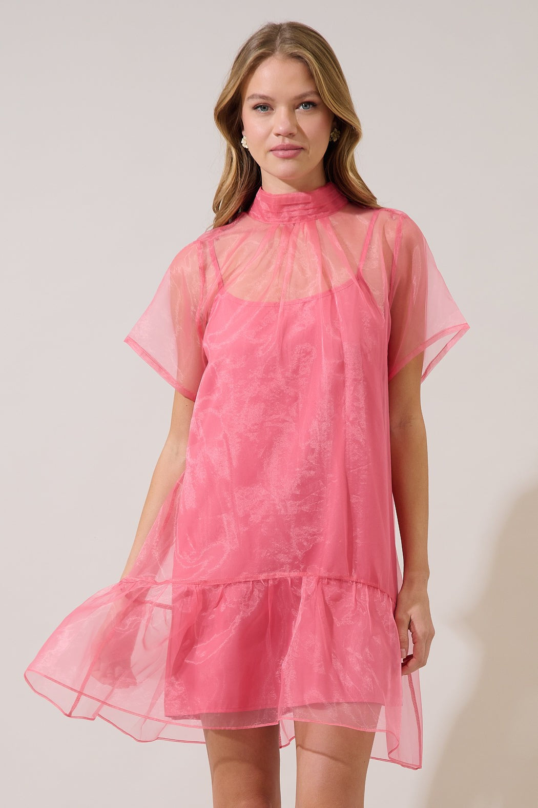 Ophelia Organza Mini Dress