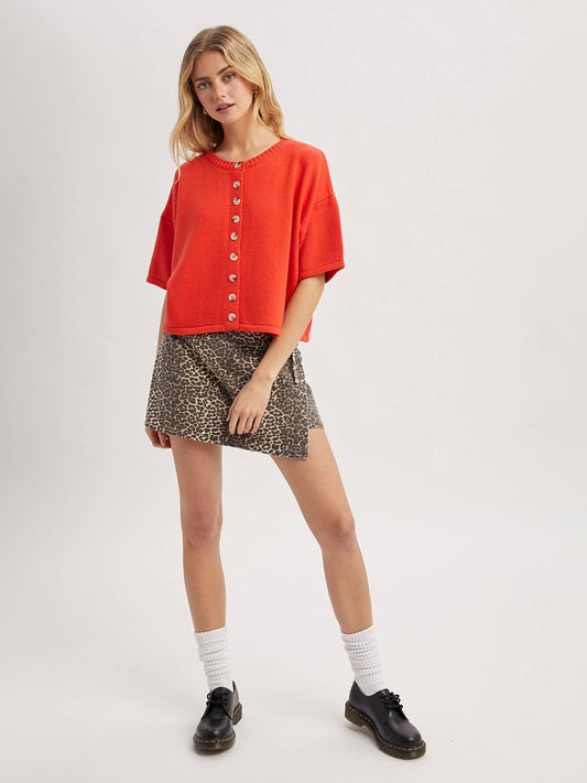 Poppy Short Sleeve Cardigan
