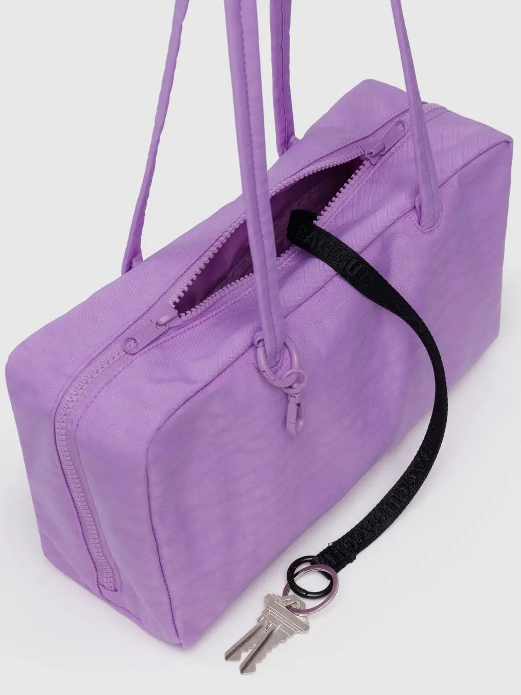 Rose Nylon Bowler Bag