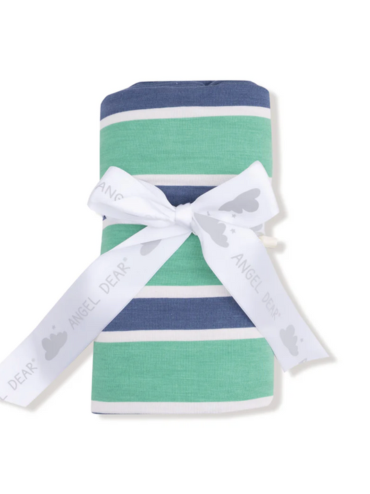 rugby stripe swaddle