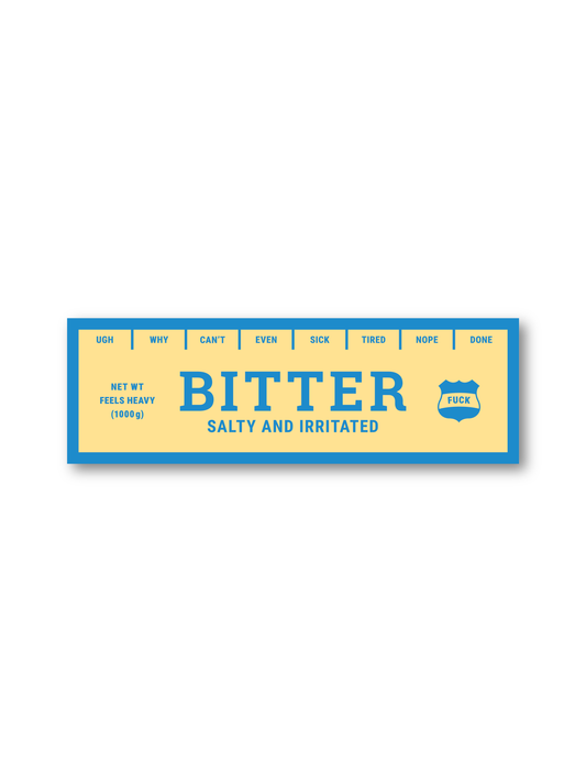 Salted Butter Sticker