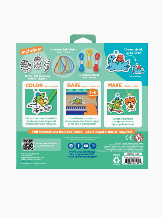 shrink it's! fun friends diy shrink art kit