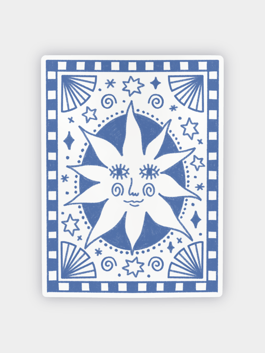 Solstice Sun Sticker