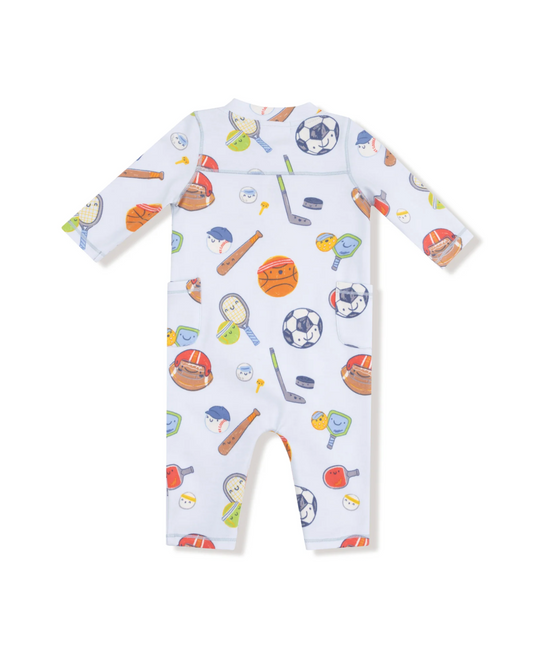 sports ball friends uni romper