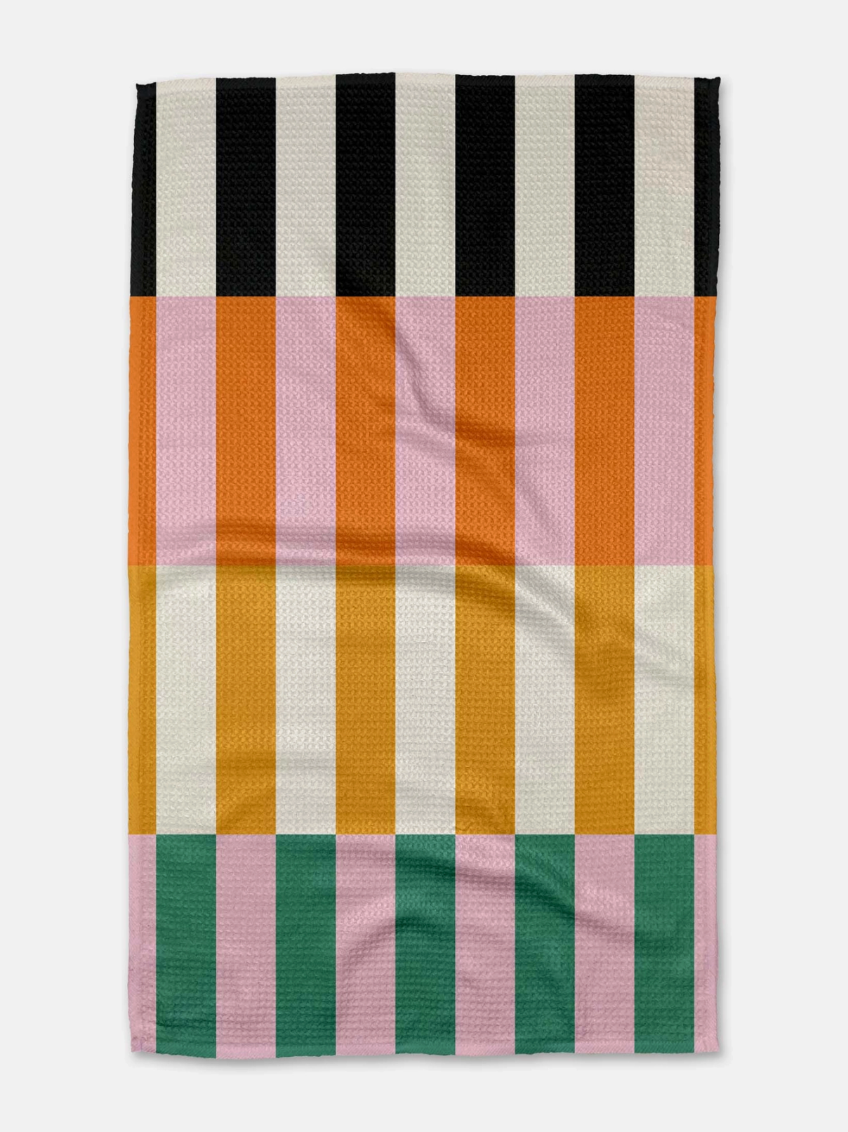stacked stripes tea towel