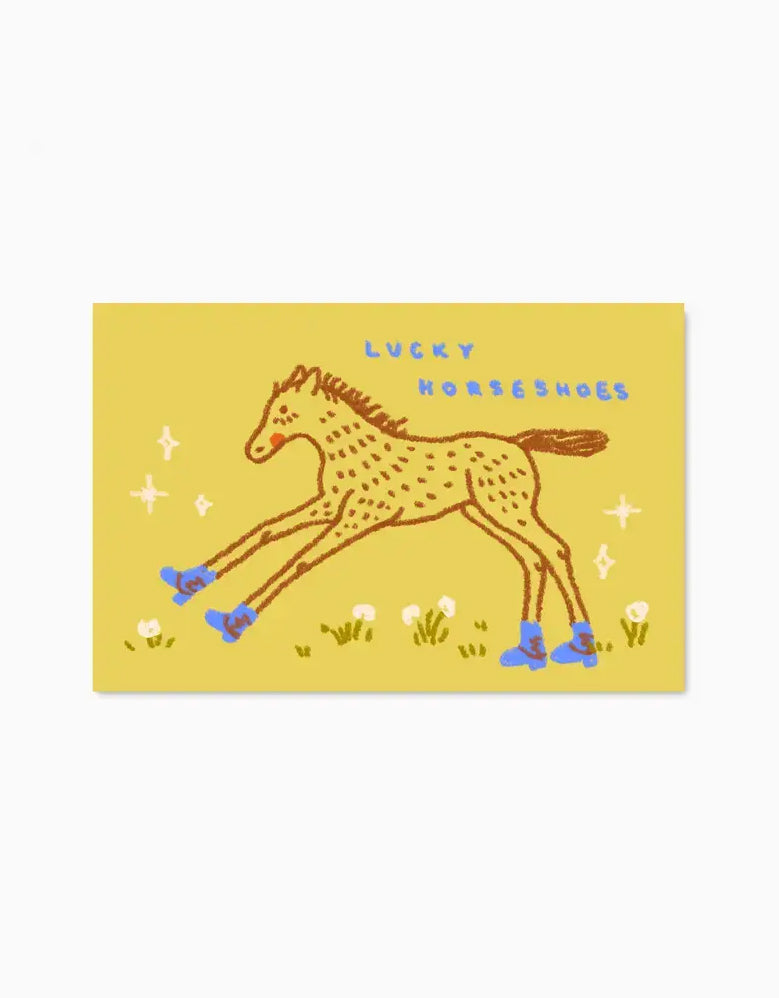 Lucky Horseshoes Sticker