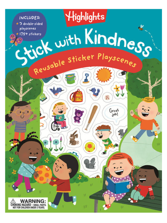 stick with kindness reusable sticker playscenes