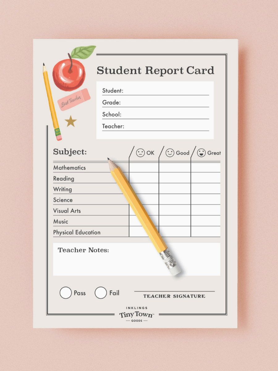 student report card