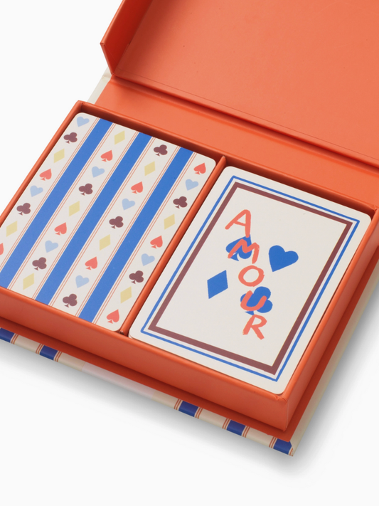 suits + stripes playing card set