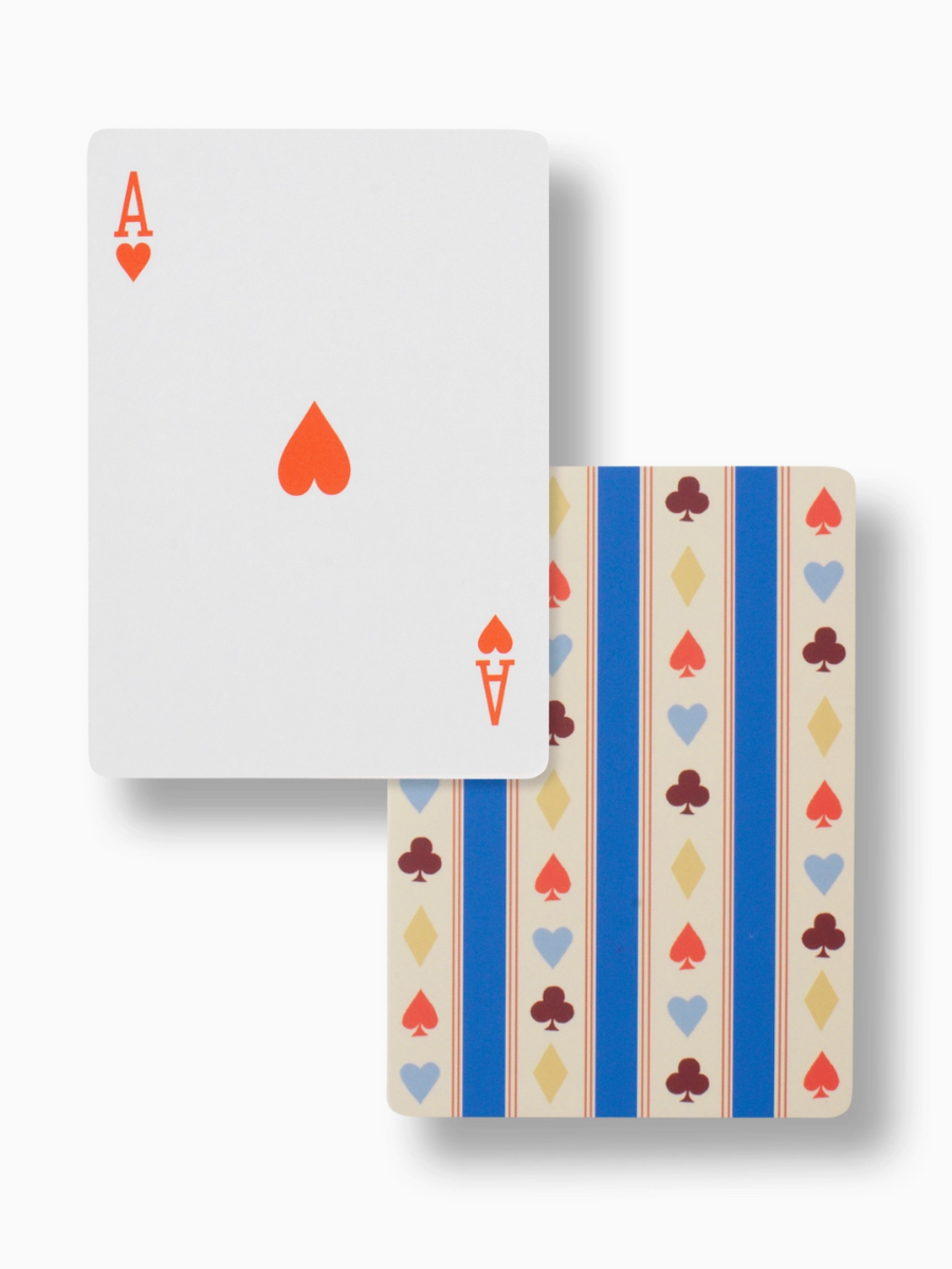 suits + stripes playing card set