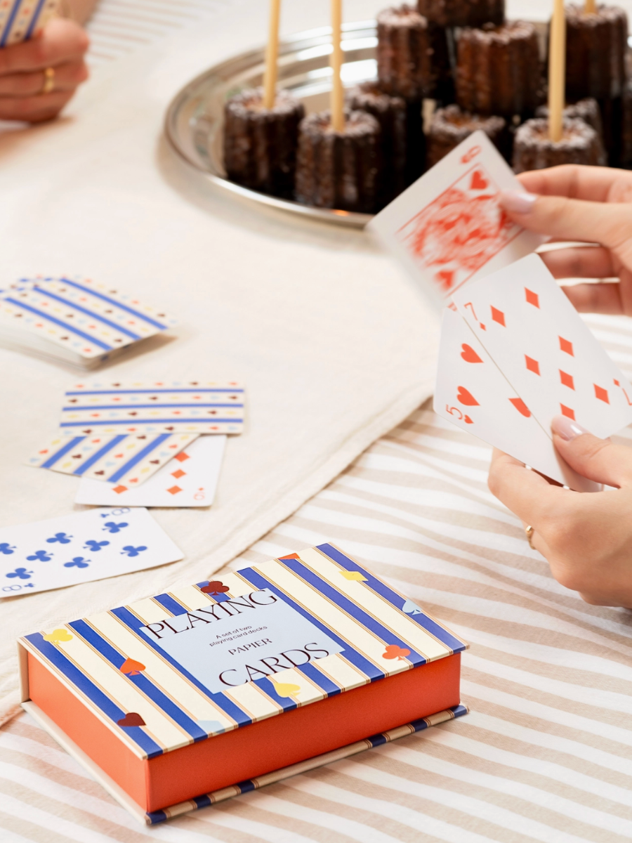 suits + stripes playing card set