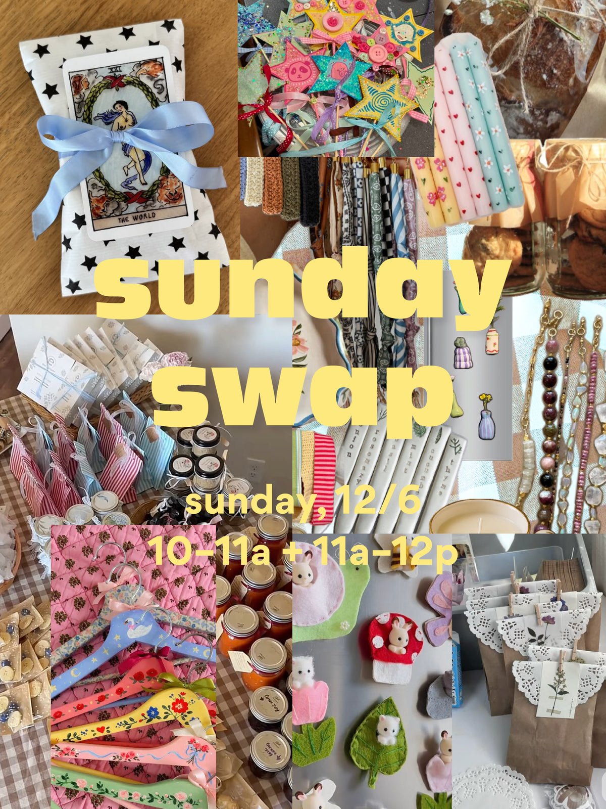 Sunday Swap—Sunday 12/6