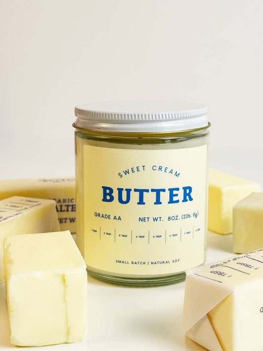 Sweet Cream Butter Soy Candle