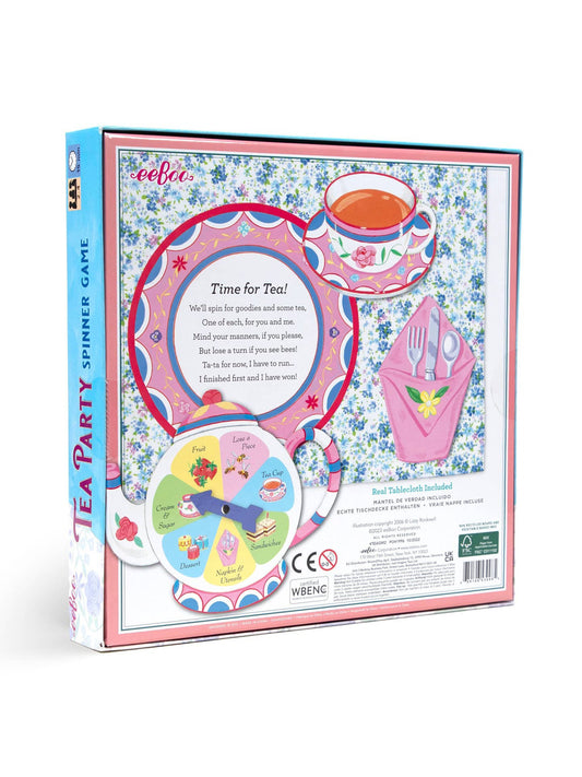 Tea Party Spinner Game