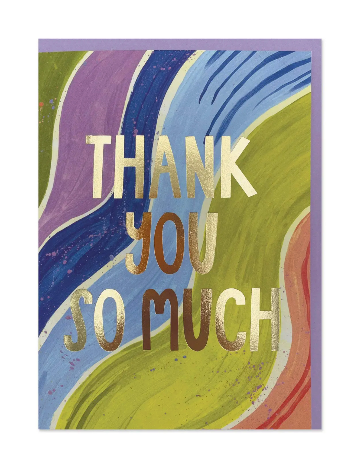 thank you so much rainbow card