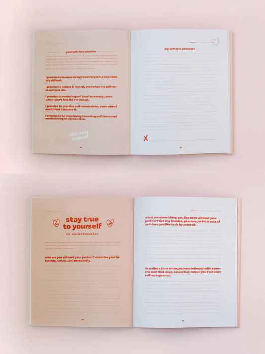 the gift of self-love journal
