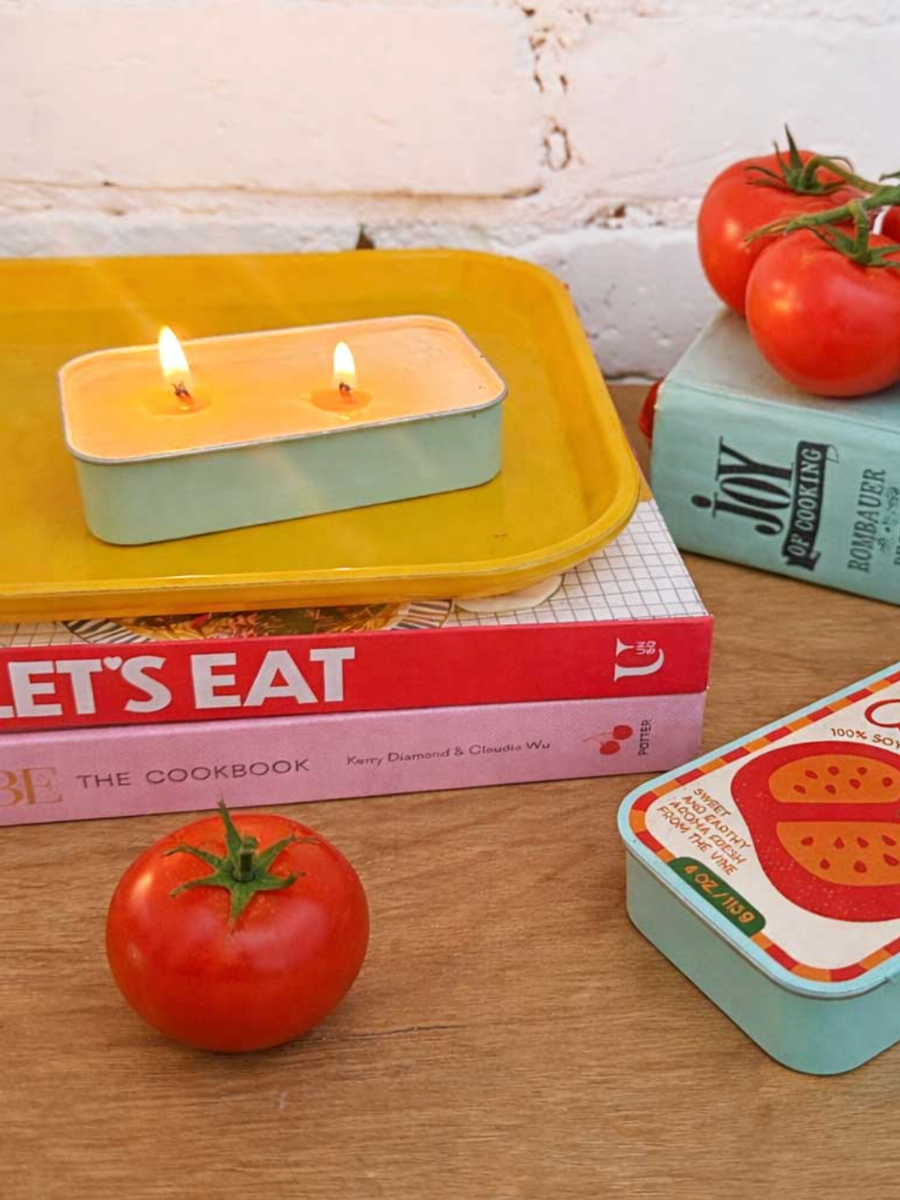 tomato soy candle